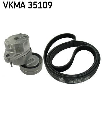 Kit de courroie d'accessoire (Courroie d’alternateur) SKF ref. VKMA 35109